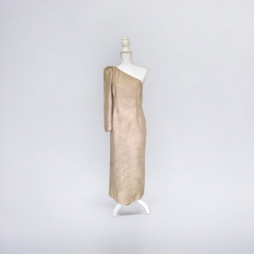 Linen Nude Dress
