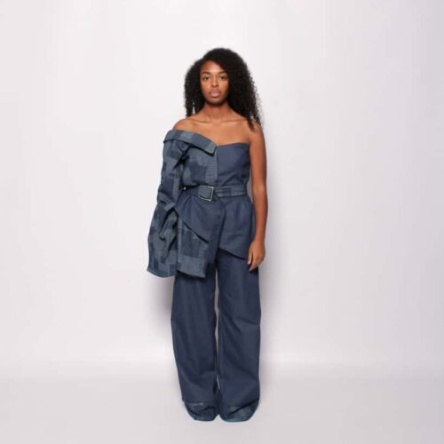 Two of a kind Denim Top